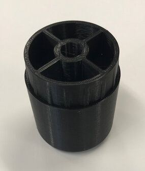 Auping middensteun dop Auronde oude type ( Imitatie 3D print )